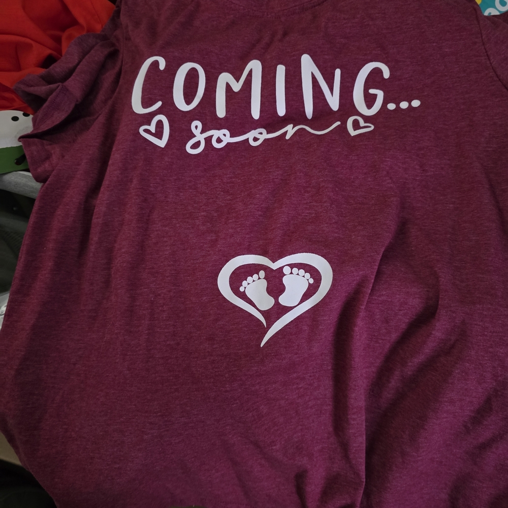 Coming Soon Shirt - Purple